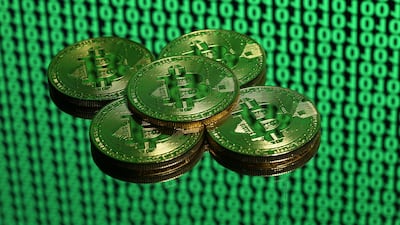 Bitcoin futures jumped 20 per cent after debuting in the US. Dado Ruvic / Reuters