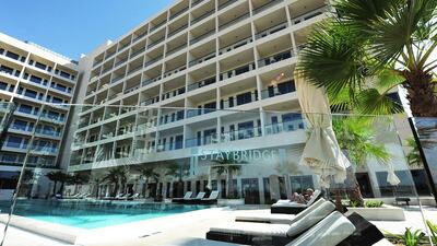 Above, the Staybridge Suites at Yas Island. The planned Staybridge Suites at Dubai World Central will be the brand’s first in the Middle East to open under the franchise model. Delores Johnson / The National