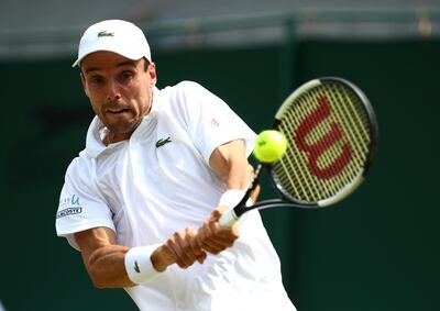 Roberto Bautista Agut is the only player remaining in the Wimbledon draw not to lose a set. Reuters