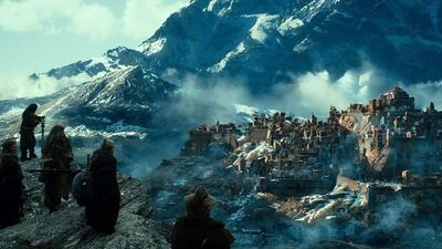 Emirates will fly its A380 superjumbos on daily flights to New Zealand – the location for the filming of The Hobbit trilogy including The Hobbit: The Desolation of Smaug. Warner Bros / AP