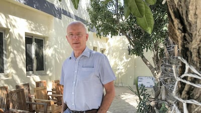 Reverend Paul Burt is retiring from his role at the Mission to Seafarers where he has been offering support and solace to stranded sailors. Antonie Robertson / The National