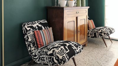 Nadine Kanso clearly has an eye for style; she uses an eclectic mix of old and new pieces and makes them look like they belong together. Pawan Singh / The National