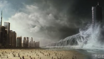Dubai joins other global cities including Mumbai, Moscow, Rio and Hong Kong in being battered by freak weather as the Burj Khalifa, Finance Centre etc., are tormented by what appears to be a huge tsunami sweeping ashore from the Gulf.