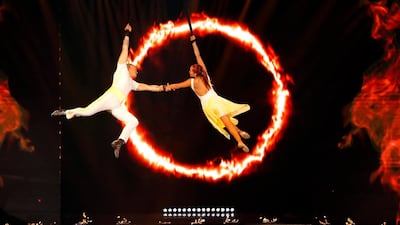 Colombian duo Mauro and Mary are a couple on and off the stage. Picture supplied by MBC