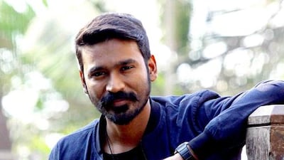Indian Bollywood actor Dhanush. AFP