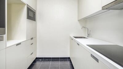 There's a butler's pantry, two rooms for domestic staff and three parking spaces.