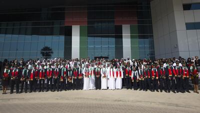 Etihad Aviation Group celebrates UAE Flag Day at the company’s Headquarters. Courtesy Etihad