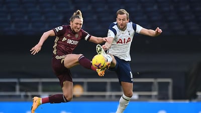 Luke Ayling - 6. Looked to bomb on from centre-back with the game fairly open in the first half but his defensive frailties were exposed once Spurs got their noses in front. AFP