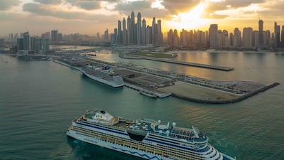A planned bridge will cut travel times to Dubai Harbour, the emirate's emerging waterfront destination. Photo: Dubai Harbour