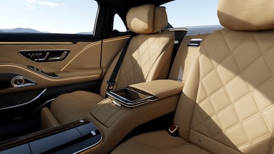 Interiors follow the same design with black and sand-coloured Nappa leather.