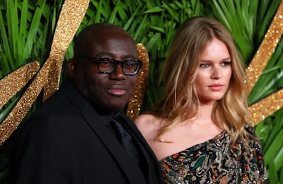 Edward Enninful is announced as the new editor-in-chief of British Vogue EPA