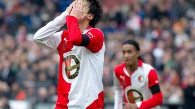 Feyenoord’s inconsistent season has left players such as Ryo Miyaichi, above, frustrated.