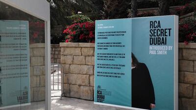 The Royal College of Arts Secret Project at Art Dubai. Images courtesy of RCA