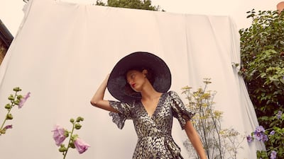 The 1970s featured heavily in the spring/summer 2022 collection by Temperley London. Photo: Temperley London.