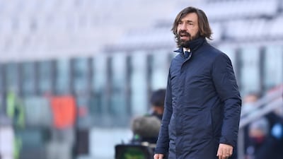 Juventus manager Andrea Pirlo. AP