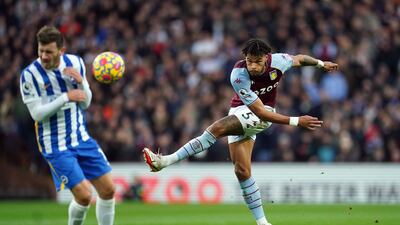 Tyrone Mings - 7: Commanding performance at the back. A strong header came agonisingly close to giving Aston Villa the lead but was denied by Steele, but he made no mistake with his second chance of game when striking home from Webster's attempt to clear. PA