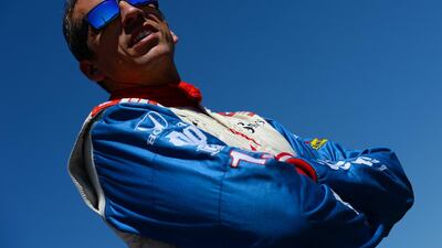 British IndyCar driver Justin Wilson died on Monday from severe head injuries he suffered in a crash at Pocono Raceway. Robert Laberge / AFP