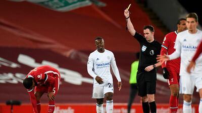 Nampalys Mendy - 3: Timid performance. The Frenchman had little impact on the game and allowed Liverpool time and space on the ball. Did little to help out the defence. Deservedly booked for a late challenge on Wijnaldum. AFP