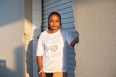 Survivor Yemdzu Doris Claire lost a friend in the blaze and says she becomes scared if she smells smoke. Leslie Pableo / The National