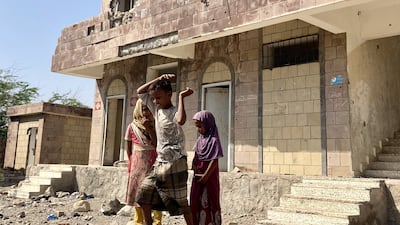 In Mowza, western Yemen, a tiny school sits on top of a hillside. There’s no road to the school, just a narrow dusty track that winds its way through open fields. The building was occupied by Houthi troops in 2018. The walls are riddled with bullet holes and the three small classrooms are in a bad state of repair – but it’s the land outside the school that poses the most threat to the young pupils. The school sits in fields littered with landmines and other unexploded ordnance. Photo: Cherry Franklin for DRC