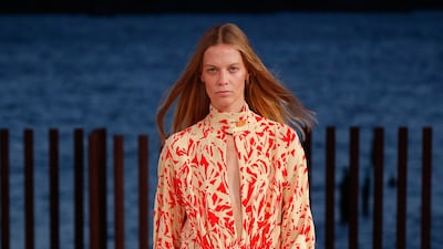 Proenza Schouler's spring / summer 2022 collection was inspired by the flowers of Hawaii. Photo: Proenza Schouler