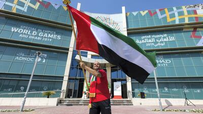 UAE's Special Olympics athlete Butti al Sheezawi will represent the Middle East this weekend at NBA’s most high-profile and star-studded event of the year. Courtesy: Seven Media