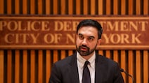 New York City Mayor Zohran Mamdani on May 28 briefs the media on security for the Israel Day parade. EPA