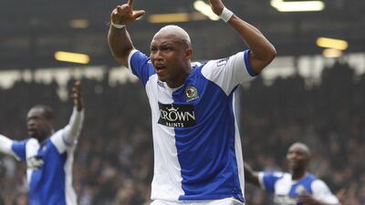 El Hadji Diouf spent two seasons at Blackburn Rovers between 2009 and 2011. Jon Super / AP Photo