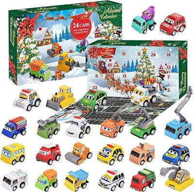 A toy car hides behind each door. Photo: HozHoy