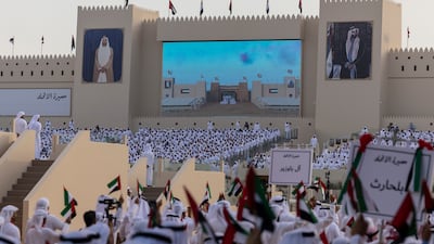 Thousands of tribesmen turned out in force for the cultural event, held at Al Wathba as part of the Sheikh Zayed Festival