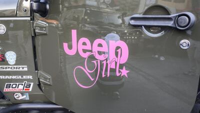 Deena Latif won the Queen of the Show with her Jeep Wrangler. Leslie Pableo for The National