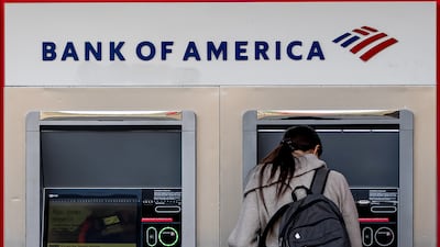 A customer uses a Bank of America ATM in the Chinatown neighbourhood of San Francisco, California. Bloomberg