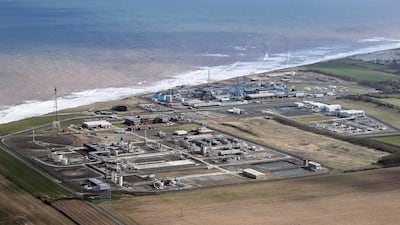 Easington Gas Terminal on England's Yorkshire coast. The UK should be putting its own house in order when it comes to gas supply. AFP