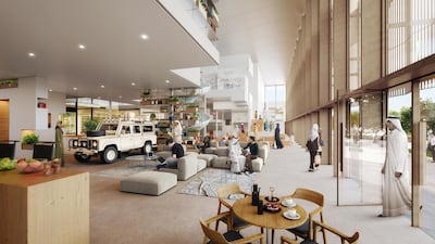 It will have two floors, with reading pods, exhibition spaces and a ladies-only section, plus plenty more. Courtesy Foster + Partners