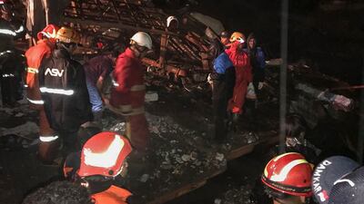 Authorities were still collecting information about damage and possible casualties as they evacuated people in affected areas to government shelters. EPA