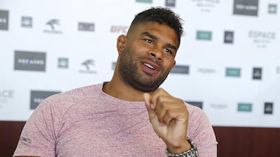 Alistair Overeem is in Dubai having last month reeled off a second successive UFC victory. Pawan Singh / The National