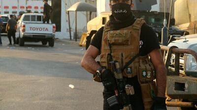PMF militias are a dominant force in much of Iraq. AP