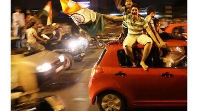 Readers share their reactions to the Indian victory in the finals of the Cricket World Cup. Rajanish Kakade / AP
