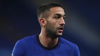 Hakim Ziyech of Chelsea. EPA