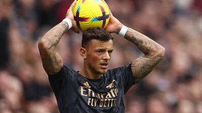 Ben White - 6, Was taken out of the game far too easily for Villa’s second but created plenty of problems for Unai Emery’s defence with one cross leading to Saka’s goal and another setting up Eddie Nketiah’s chance. Reuters