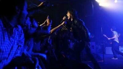 Mick Jagger and The Rolling Stones perform a secret club gig for 600 lucky fans at La Trabendo Rock Club on October 25 in Paris. Dave J Hogan / Getty Images
