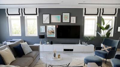 Emilie Jacob from Stella & the Stars helped redesign this villa in Jumeirah Park. Pawan Singh / The National