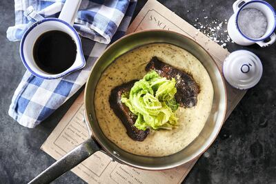 Braised beef cheek at Pots, Pans & Board