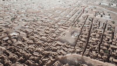 The old city in Ouadane, Mauritania. AFP