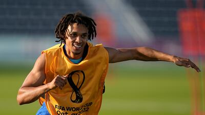 England full-back Trent Alexander-Arnold. AP