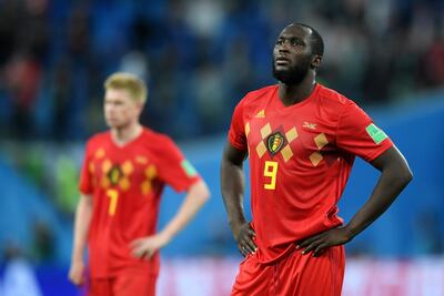 Romelu Lukaku is Belgium's top scorer at the World Cup with four goals. Getty Images