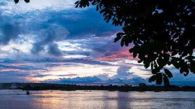 The Royal Livingstone Zambia Hotel by Ananatara is set on the banks of the Zambezi River. 