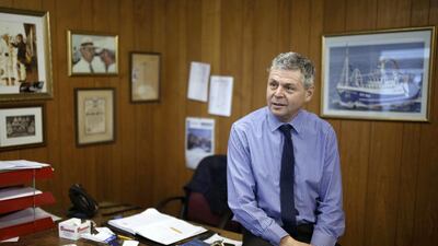 Andrew Allard, managing director of the Jubilee Fishing Company. Jubilee is one of the rare success story om Grimsby's fisheries industry. Phil Noble / Reuters