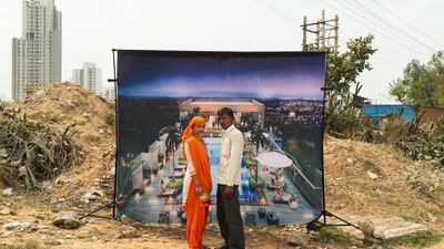 'Luxury Living Bhiwadi Sky Club on 18th Floor' by Arthur Cresanti. Courtesy of the artist