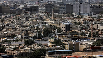 Baghdad and other Iraqi cities face congestion and a shortage of housing because of poor planning and corruption. AFP